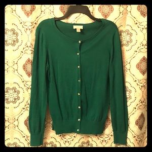 Loft Green Cardigan